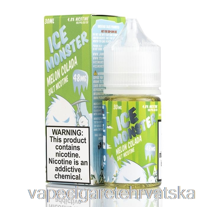 Vape Cigarete Ice Melon Colada - Ice Monster Soli - 30ml 24mg